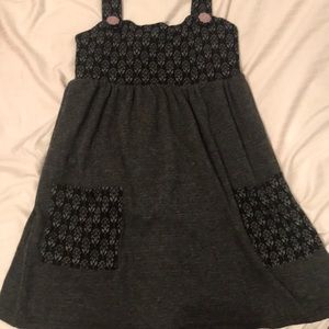 Black and gray Dress